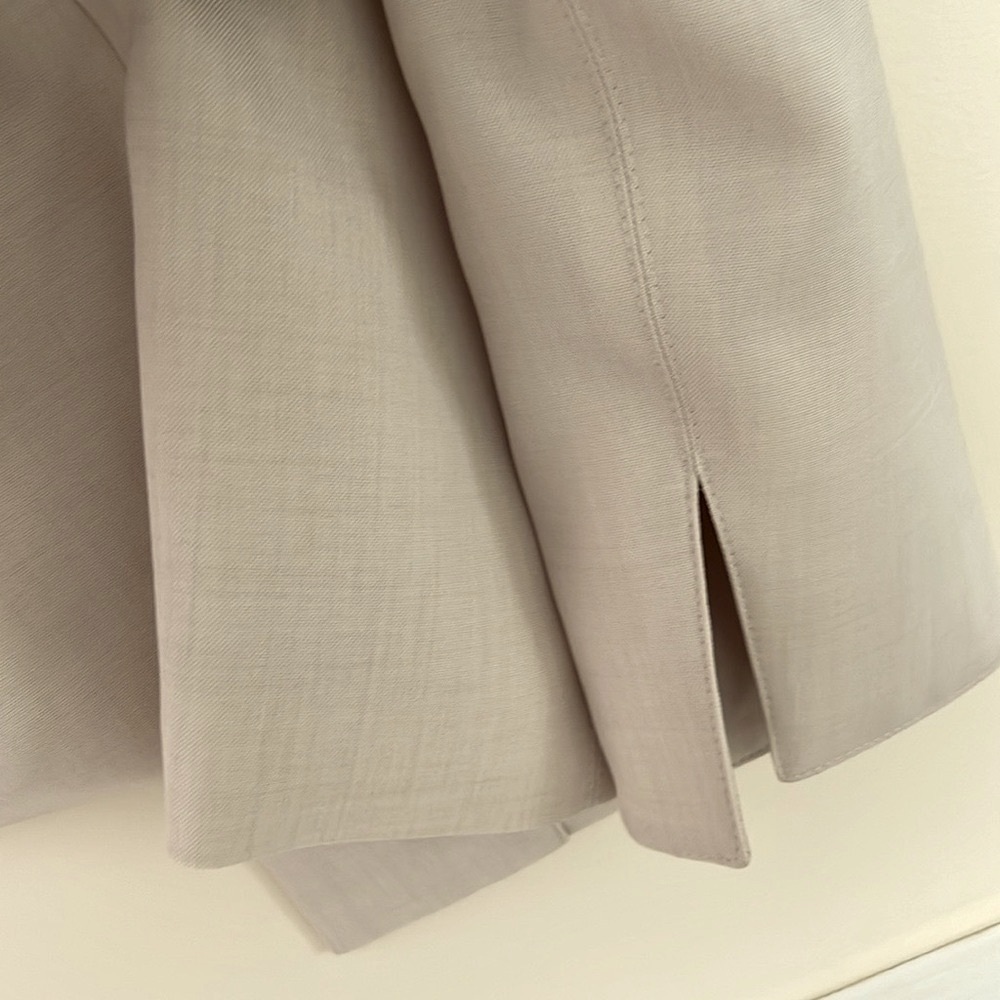 KASPER Beige Open Front Suit Jacket 6P NWT - Picture 6 of 10